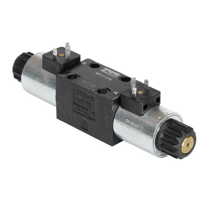 Parker D1VW Series Pressure Control Valve Hydraulic Valves Cast Iron Industrial Machinery ISO9001 Certified 1 Year Warranty